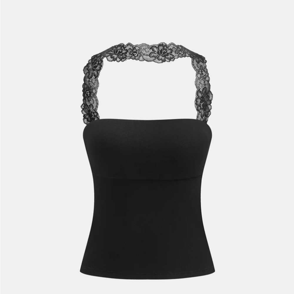 Commense Black Lace Camisole
